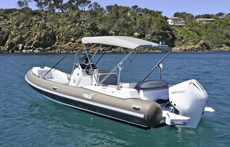 Location semi rigide Cannes, MV Marine 27 GT 220 CV pour 10 personnes vers les Îles de Lérins — photo 2